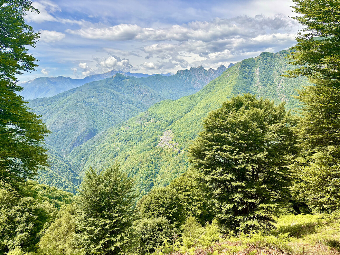 Aussicht über das Val Grande Aussicht über das Val Grande